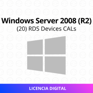 Windows Server 2008 (R2) (20) RDS Dispositivos CALs