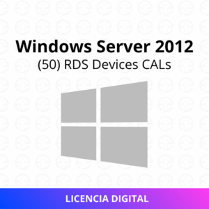 Windows Server 2012 (50) RDS Dispositivos CALs
