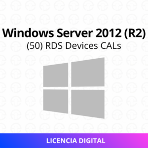 Windows Server 2012 (R2) (50) RDS Dispositivos CALs