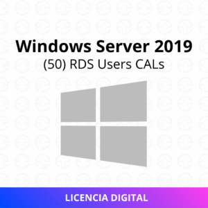 Windows Server 2019 (50) RDS Usuarios CALs