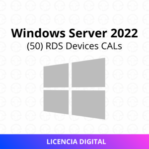 Windows Server 2022 (50) RDS Dispositivos CALs