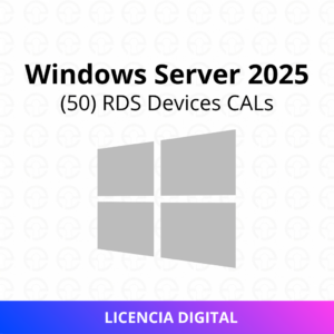 Windows Server 2025 (50) RDS Dispositivos CALs